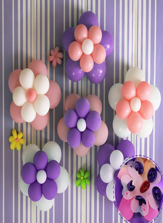 Wobbox Flower Shape Bolloon Clip Holder, Flower Shape Balloon Clips, Balloon Clips For Decoration, Balloon Clips Holder, Flower Balloon Clips (Set Of 11). - Image 5